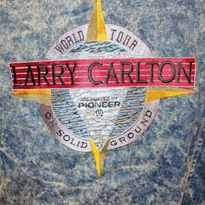 Larry Carlton World Tour "On Solid Ground" Denim Jacket